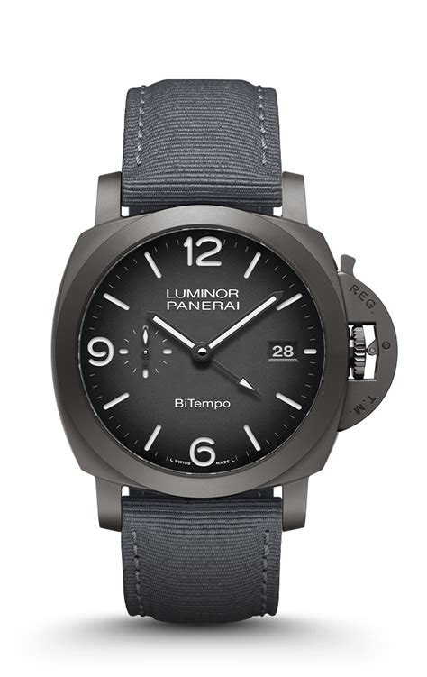 panerai luminor titanium men& 39|luminor bitempo watch price.